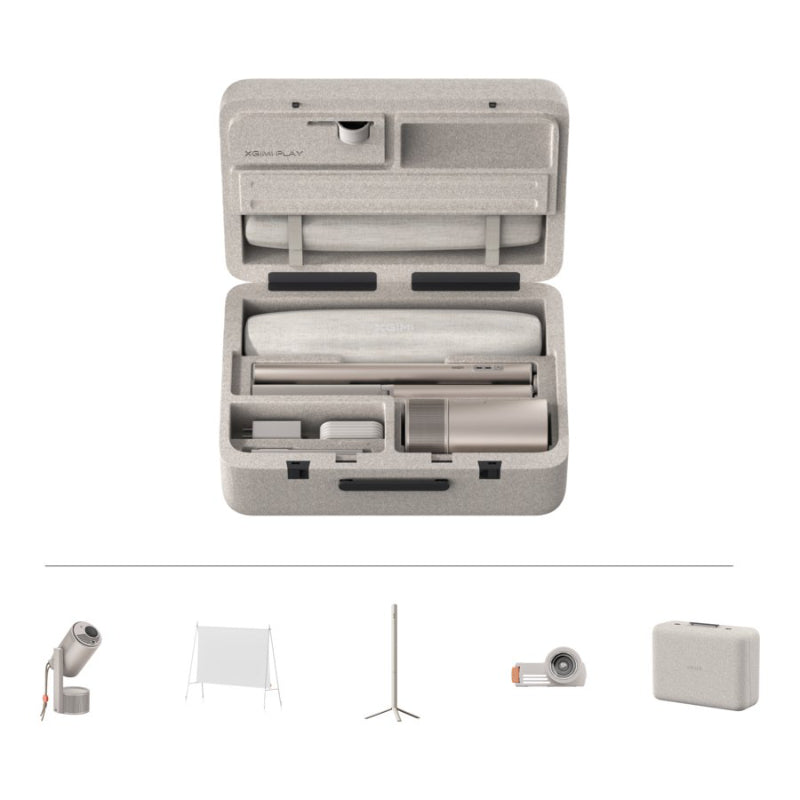 XGIMI MoGo 3 Pro Protable DLP Projector Outdoor Set - Beige - XN13A-B