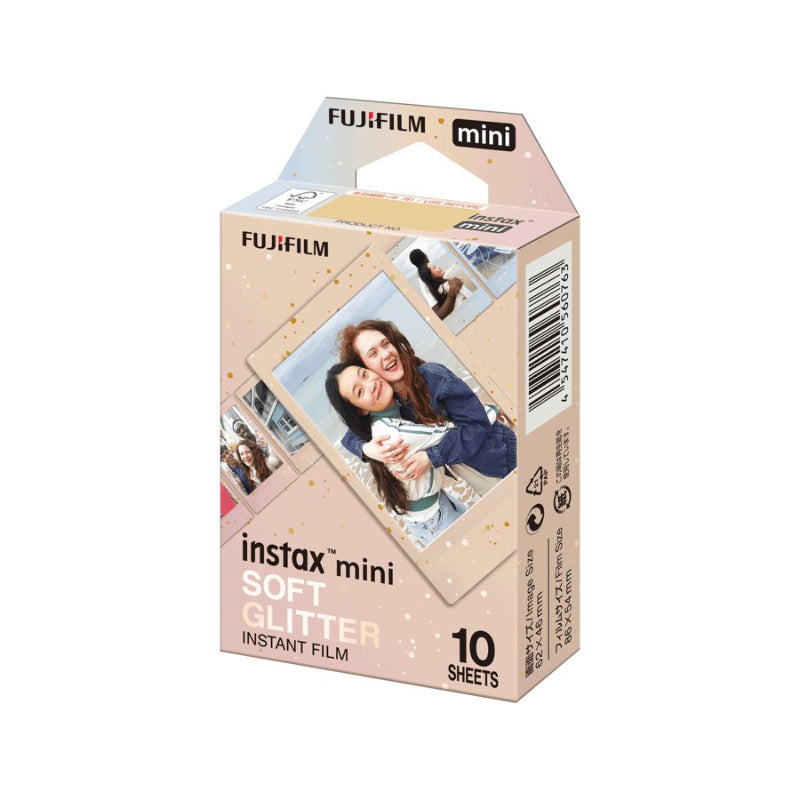 Fujifilm Instax Mini Color Instant Film - Soft Glitter - 10's