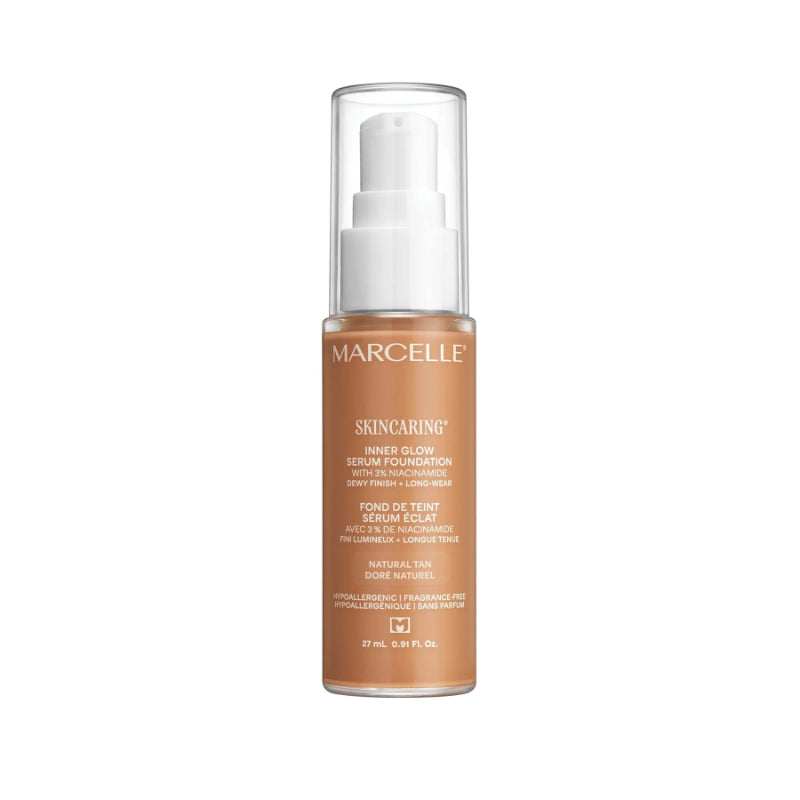 Marcelle Skincaring Inner Glow Serum Foundation - Natural Tan