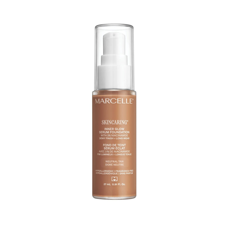 Marcelle Skincaring Inner Glow Serum Foundation - Neutral Tan