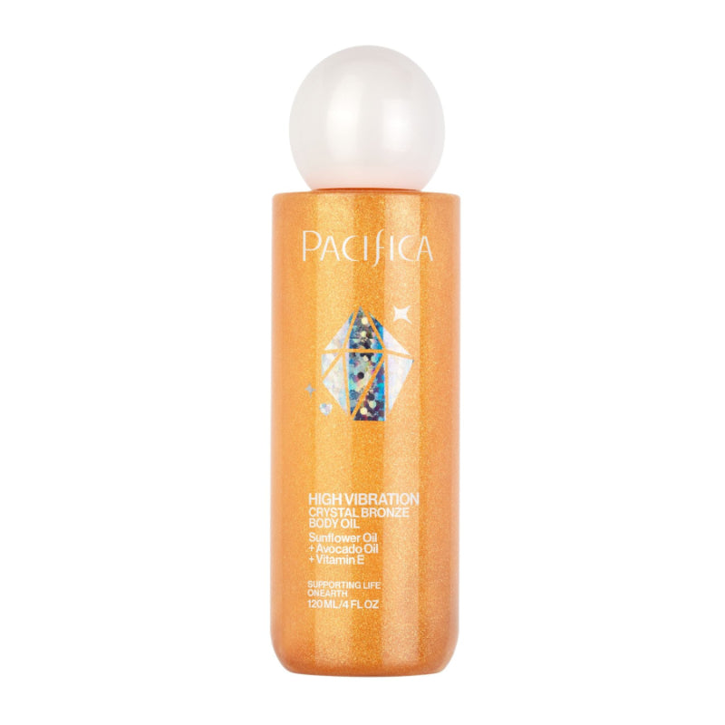 Pacifica High Vibration Crystal Bronze Body Oil - 120ml