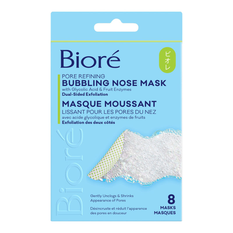 Biore Pore Refining Bubbling Nose Masks - 8's