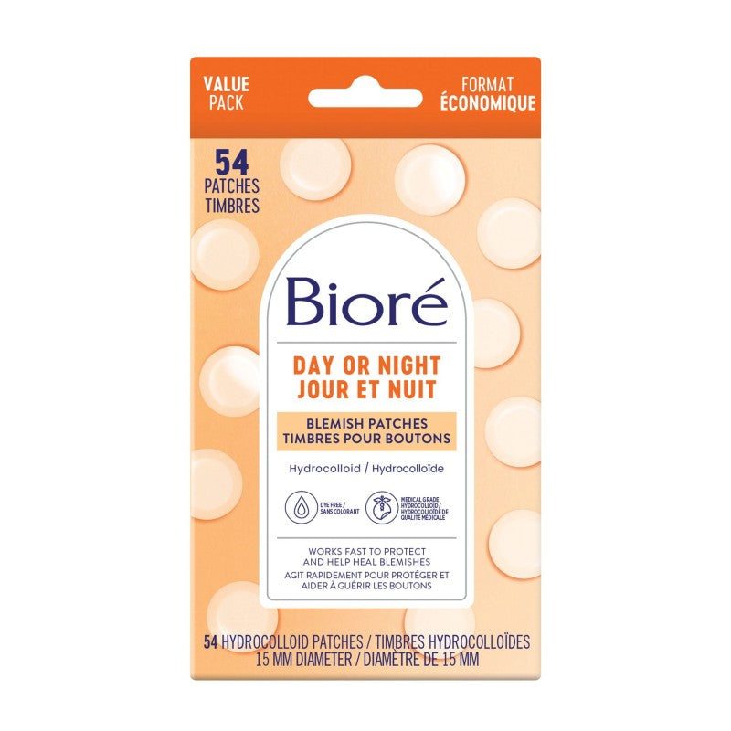 Biore Day or Night Value Pack Blemish Patches - 54's