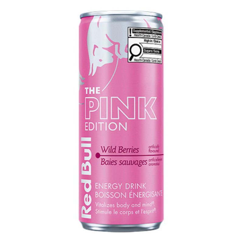Red Bull The Pink Edition Energy Drink - Wild Berries - 250ml