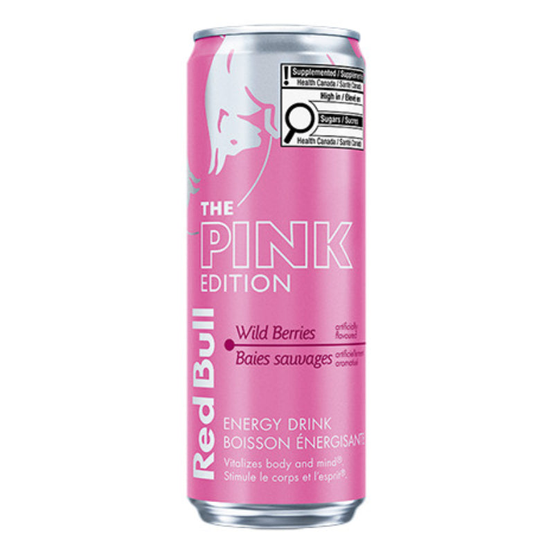 Red Bull The Pink Edition Energy Drink - Wild Berries - 355ml