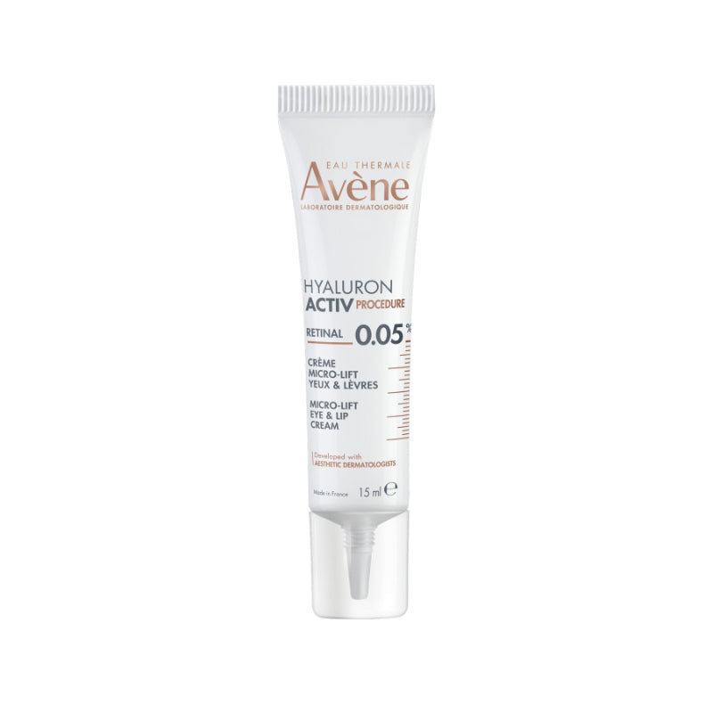 Eau Thermale Avene Hyaluron Activ Procedure Retinal 0.05% Micro-Lift Eye and Lip Cream - 15ml