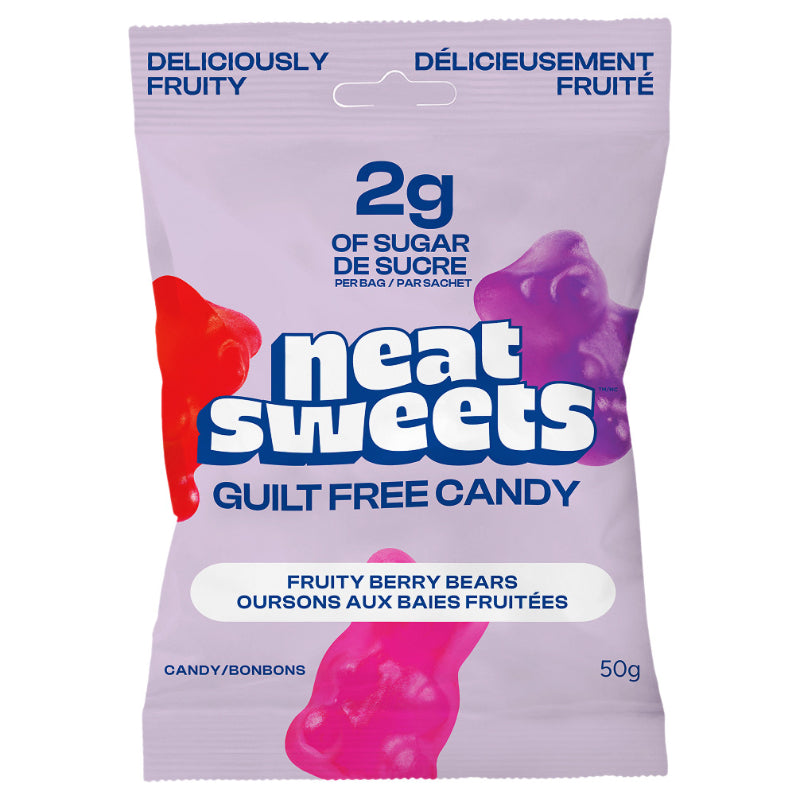 Neat Sweets Deliciously Fruity Berry Bears Guilt-Free Candy - 50g