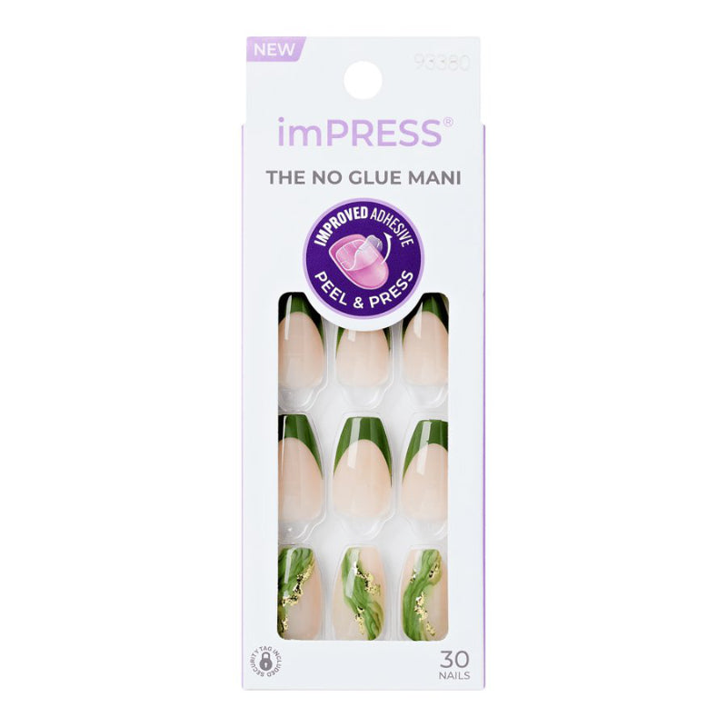 ImPRESS The No Glue Mani False Nails Kit - Medium - Coffin - Ballerina - 30's