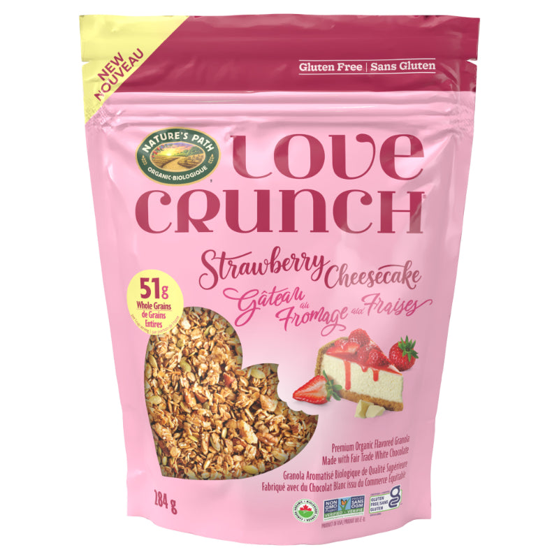 Nature's Path Love Crunch Organic Strawberry Cheesecake Granola - 284g