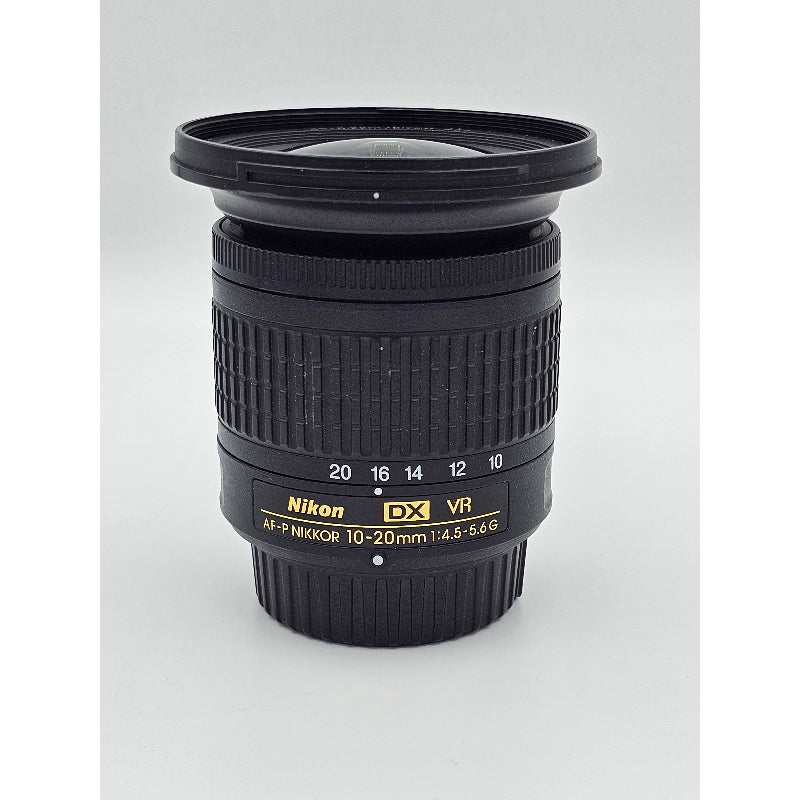 USED: Nikon AF-P DX NIKKOR 10-20mm f/4.5-5.6G VR Lens - Black - 8/10 - #355172
