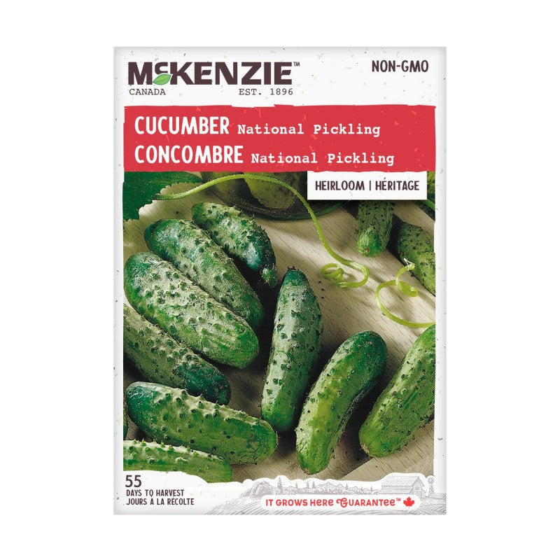 McKenzie Heirloom National Pickling Vegetable Seeds - Cucumber