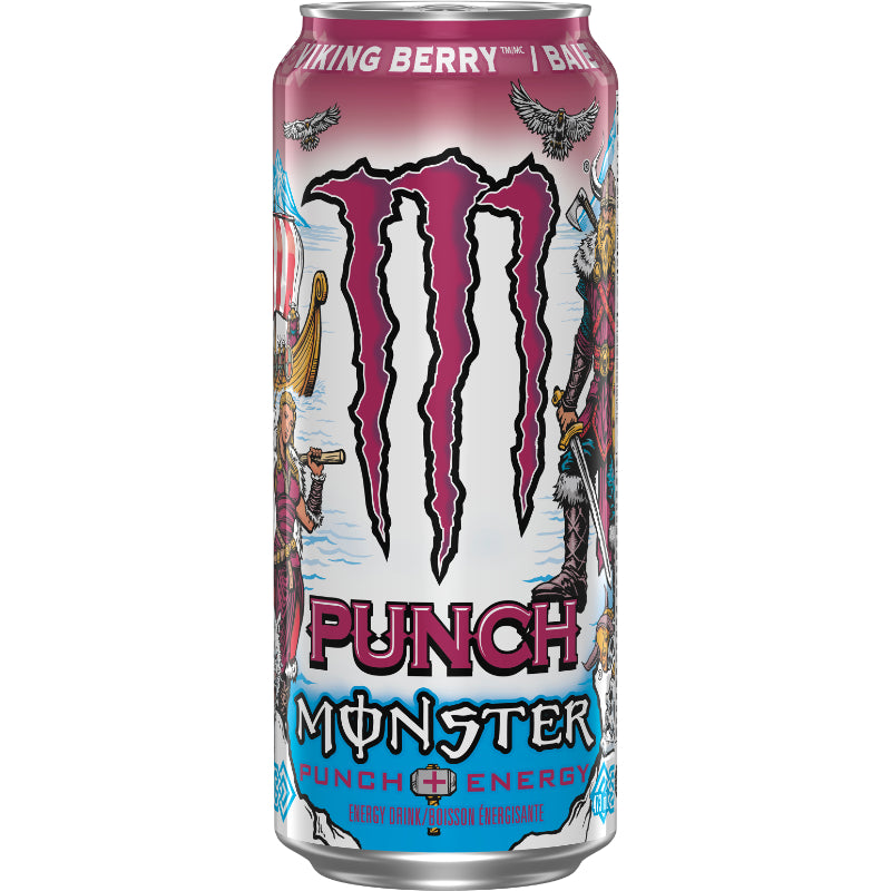 Monster Punch Energy Juice - Viking Berry - 473ml
