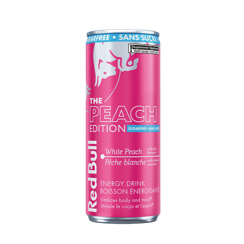 Red Bull The Peach Edition Energy Drink - White Peach - 250ml