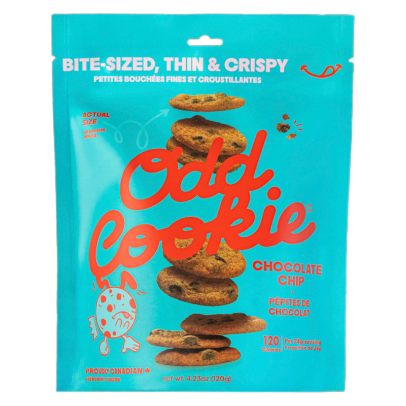 Odd Cookie Snacks - Chocolate Chip - 120g