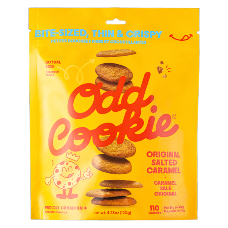 Odd Cookie Snacks - Original Salted Caramel - 120g