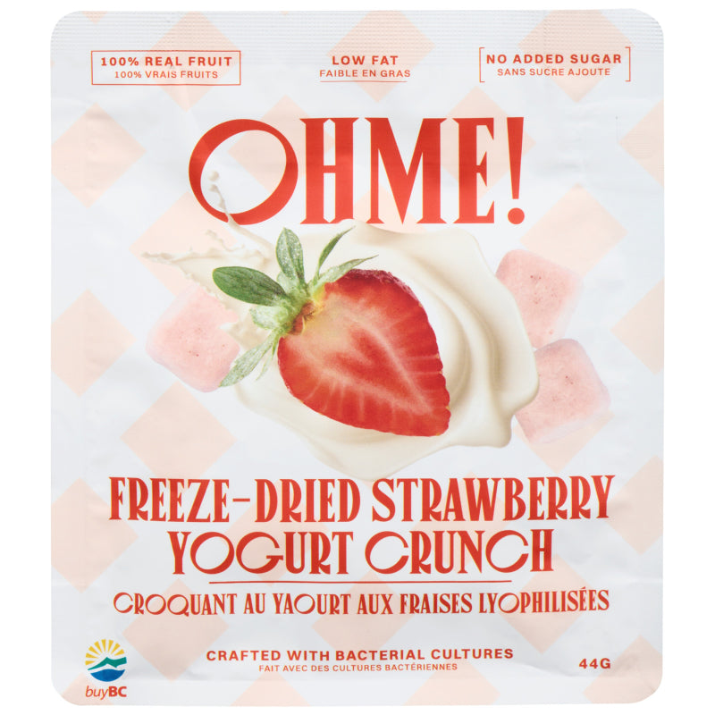 OHME! 100% Real Fruit Freeze-Dried Yogurt Crunch