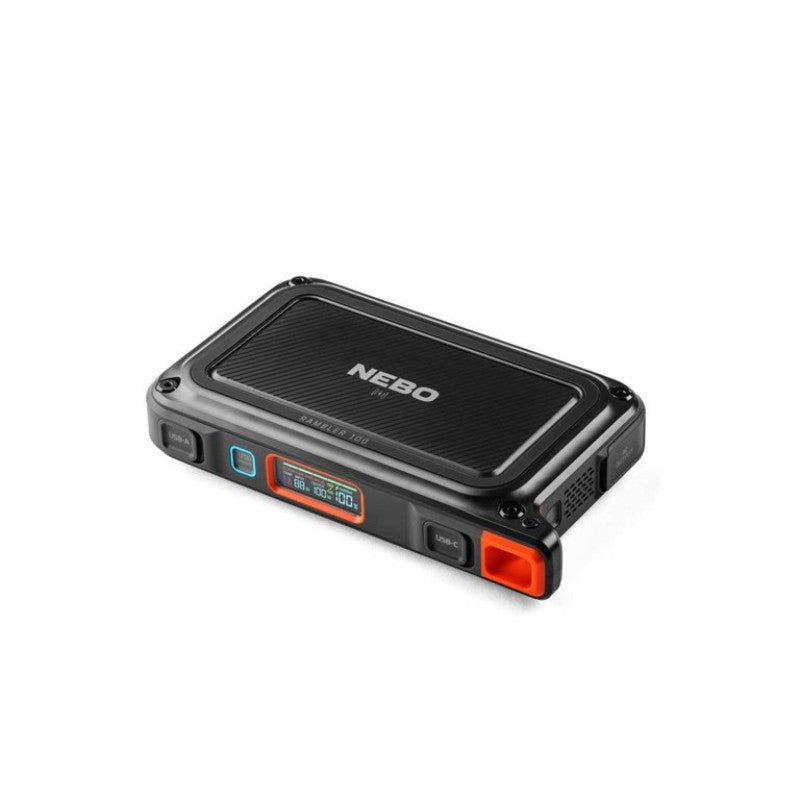 NEBO RAMBLER 100 Portable Power Station - 5200mAh - NEB-PST-0004-CAN