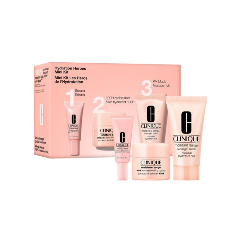 Clinique Moisture Surge Hydration Heroes Skincare Mini Kit - 3 piece