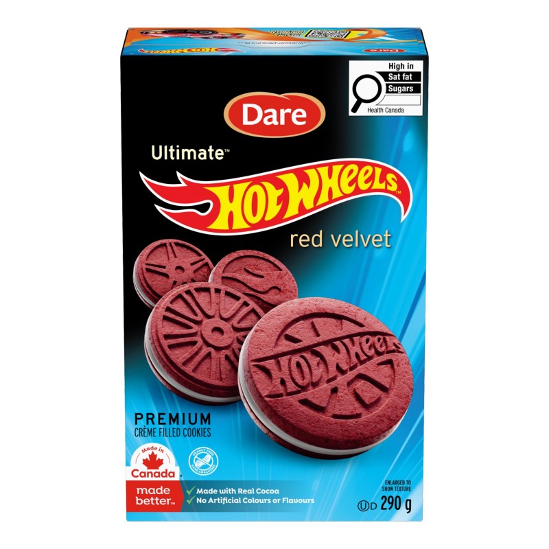 Dare Ultimate HotWheels Cookie - Red Velvet - 290g
