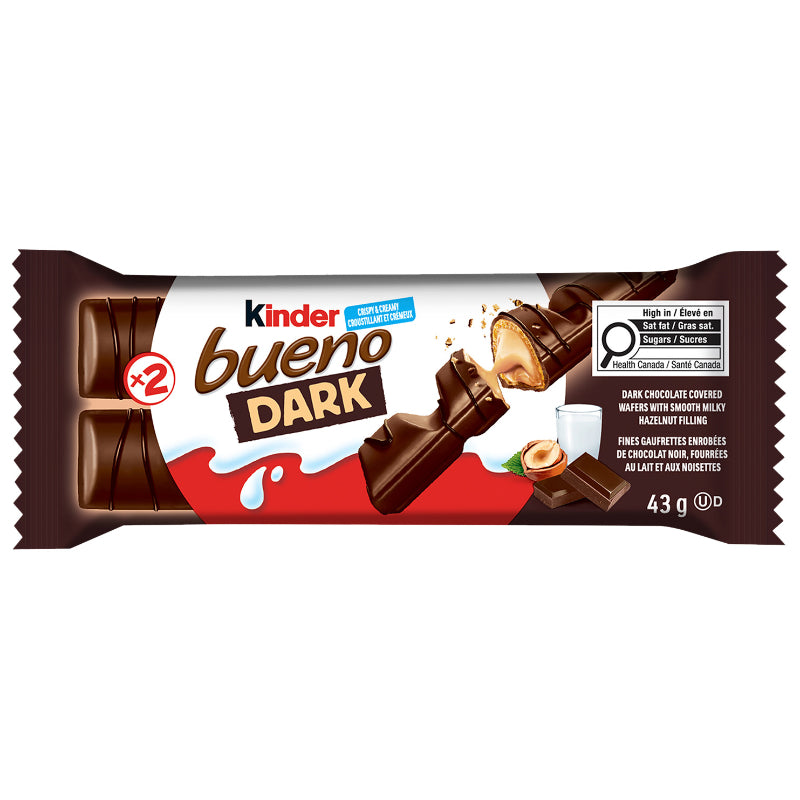 Kinder Bueno Dark Chocolate Bar - 43g