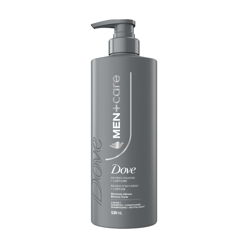Dove Men+Care Oxygen Charge Shampoo / Conditioner - 530ml