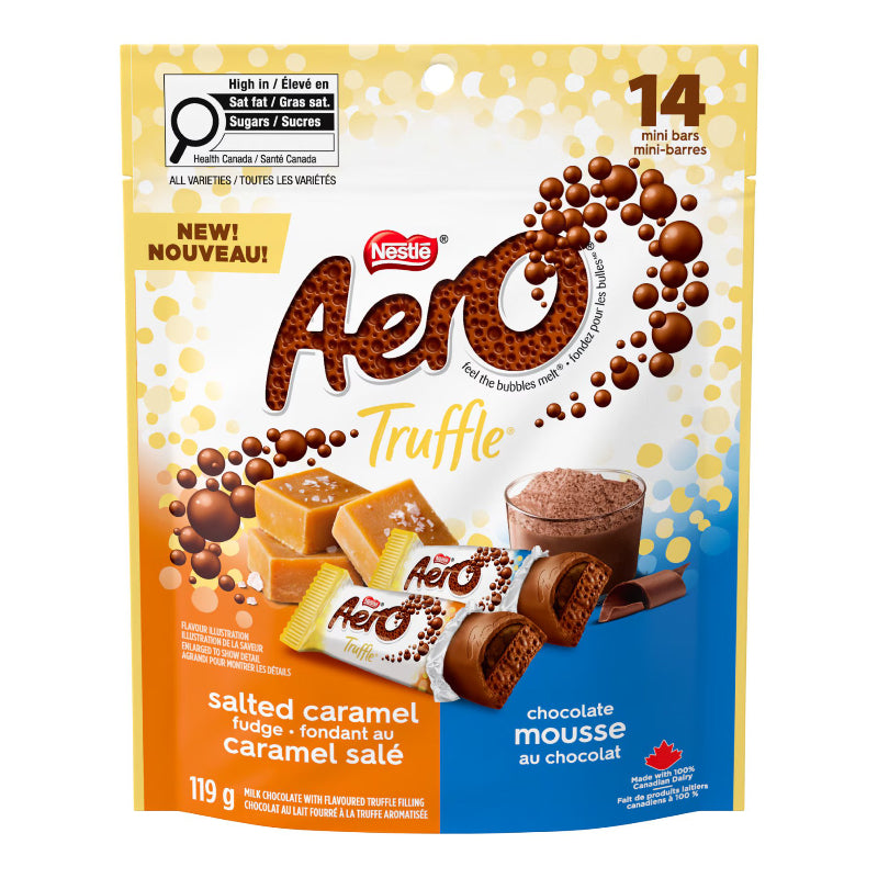 Aero Truffle Assorted Mini Chocolate Bars Set - 14's - 119g