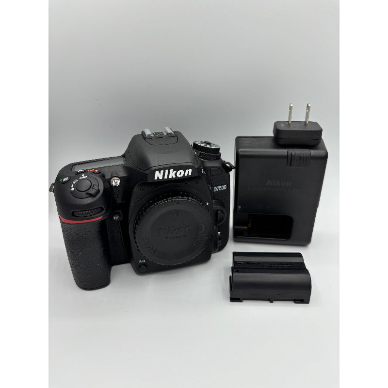 USED: Nikon D7500 DSLR Camera Body Only - Black - 9/10 - #5012538