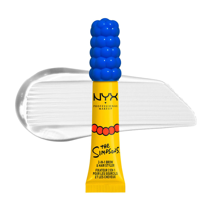NYX Professional Makeup The Simpsons Marge Simpson 2-in-1 Brow and Hair Styler Gel - Clear
