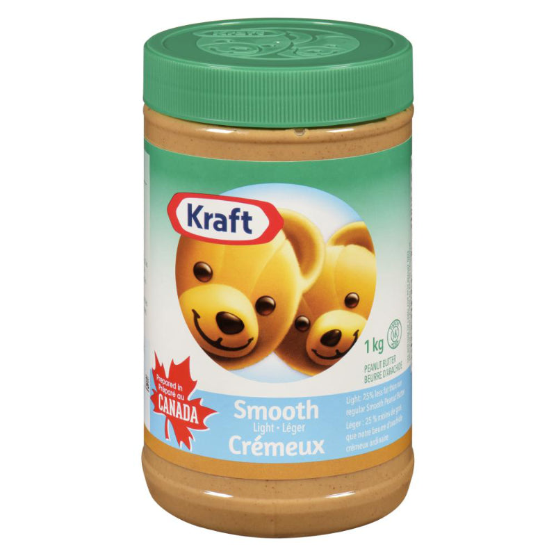 Kraft Peanut Butter - Smooth Light - 1KG