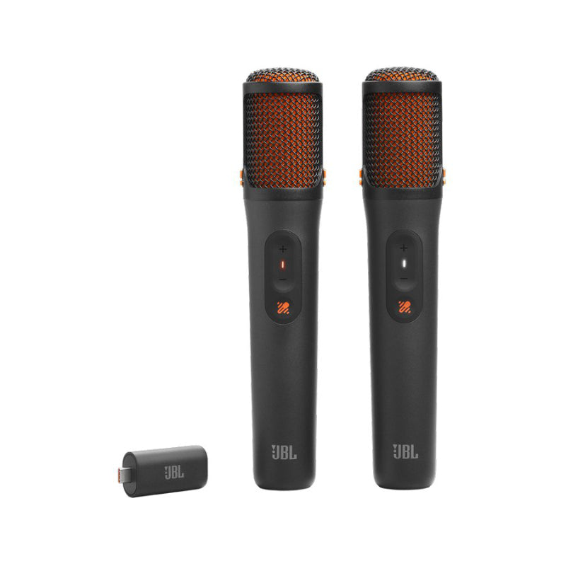 JBL EasySing Microphones - Black - 2 pack - JBLEASYSINGMICSAM