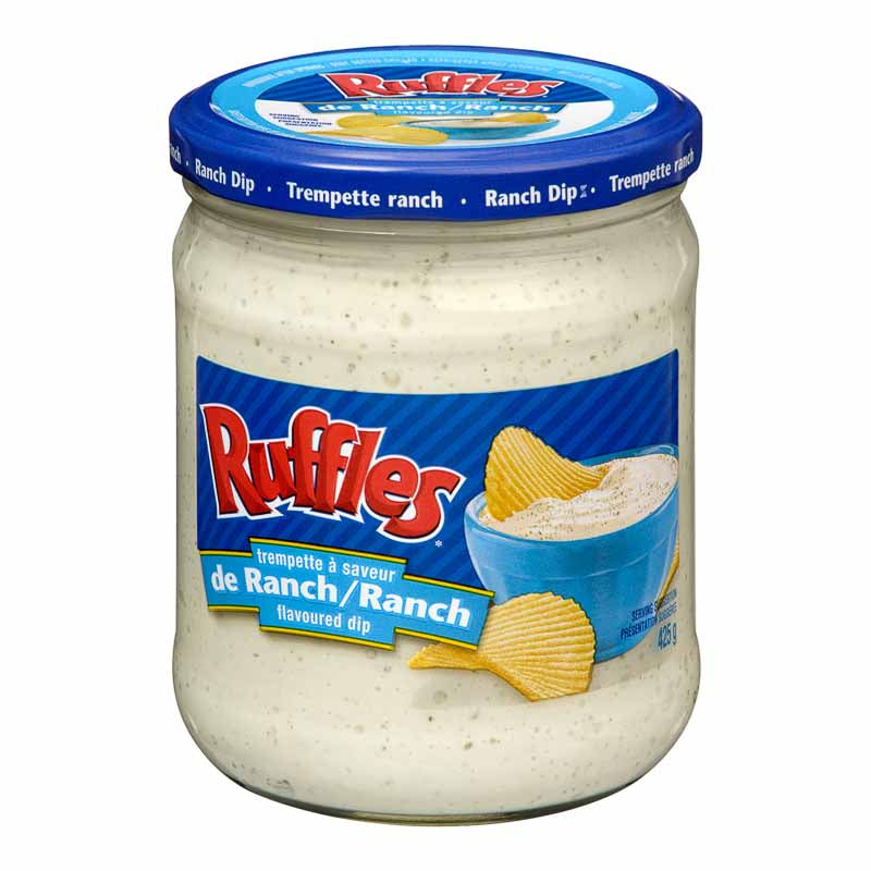 Ruffles Creamy Ranch Dip - 425g