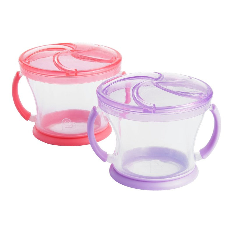 Munchkin Snack Catcher - Assorted - 266ml - 2 pack