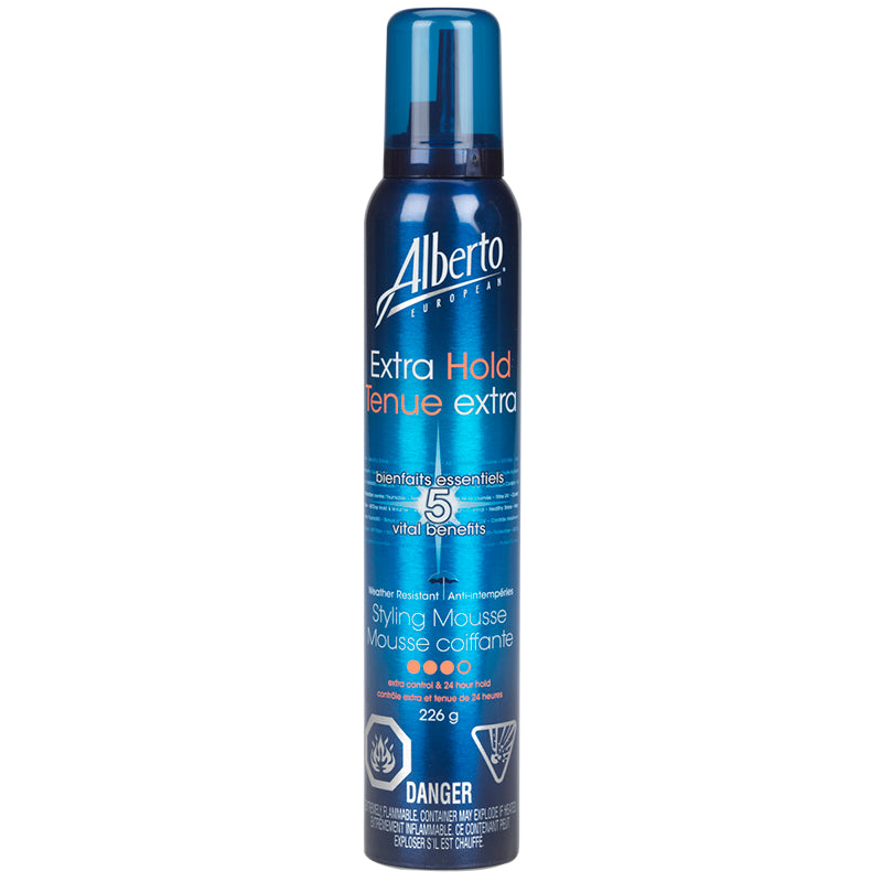 Alberto European Extra Hold Styling Mousse - 226g