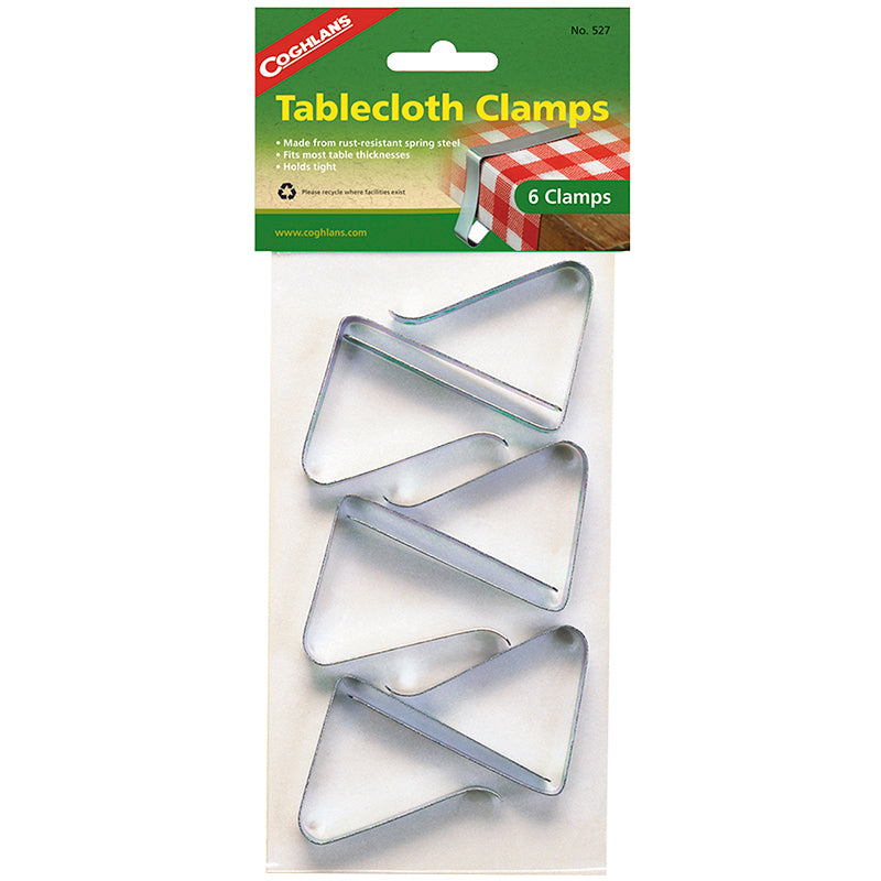 Coghlan's Tablecloth Clamp - 6's