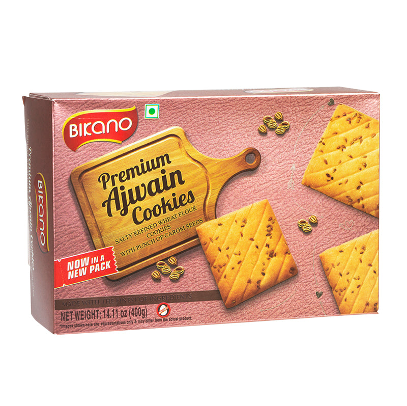 Bikano Ajwain Cookies - 400g