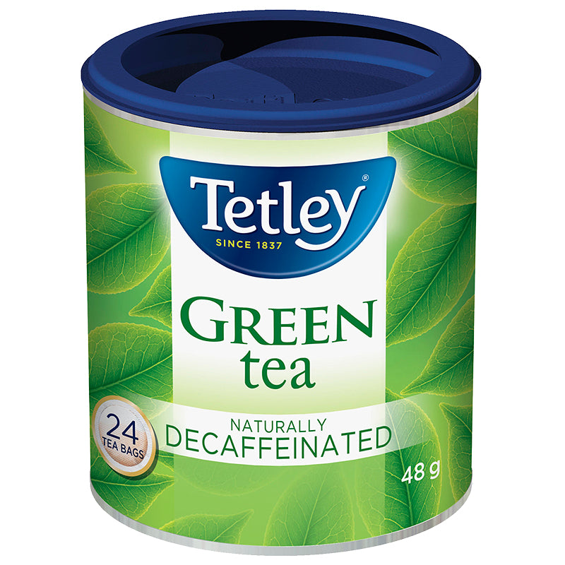 Tetley Decaffeinated Green Tea - 24s