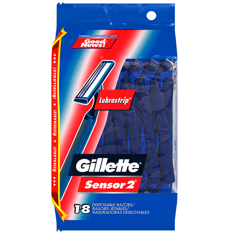 Gillette Sensor2 Disposable Razors - 18s