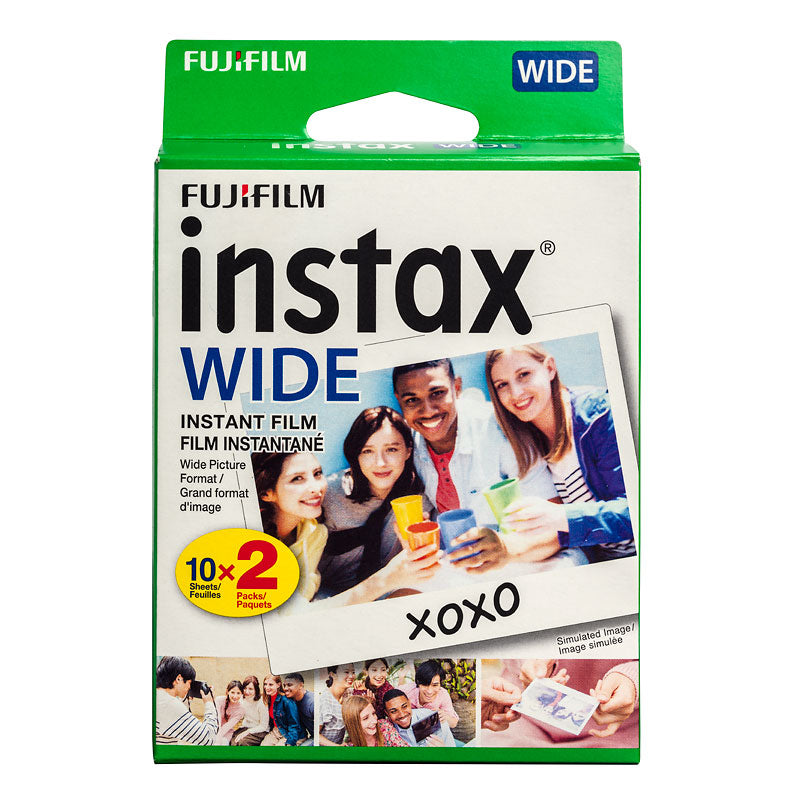 Fujifilm Instax Wide Film Twin Pack - 20 exposures