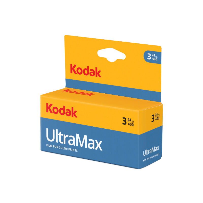 Kodak Ultra 400 Colour Negative 135 Film - 24 Exposures / 3 pack