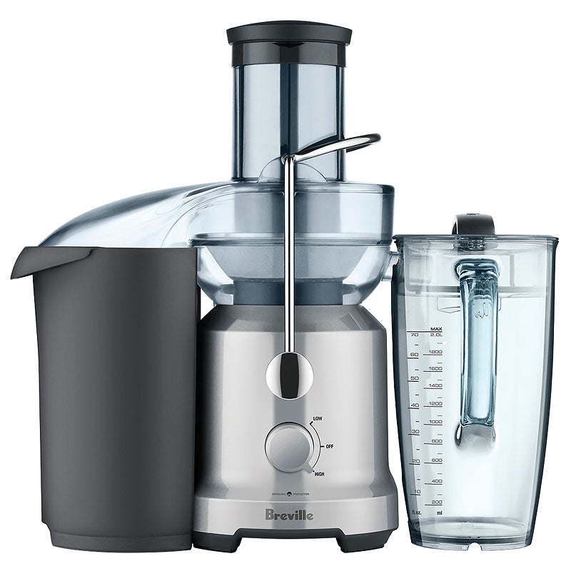 Breville The Juice Fountain Cold Juice Extractor - 2L - Silver - BJE430SIL