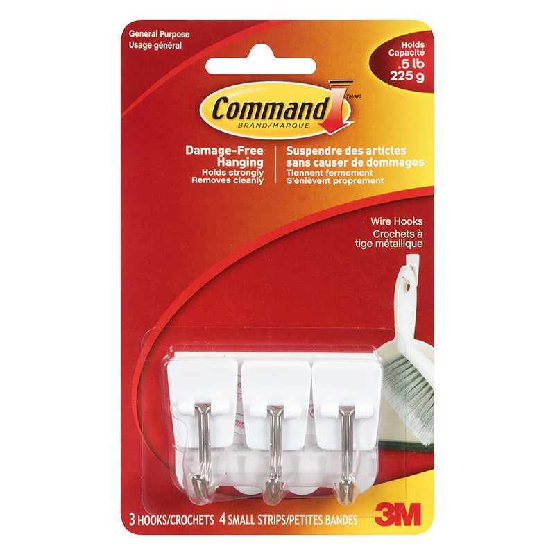 Command Small Wire Hooks