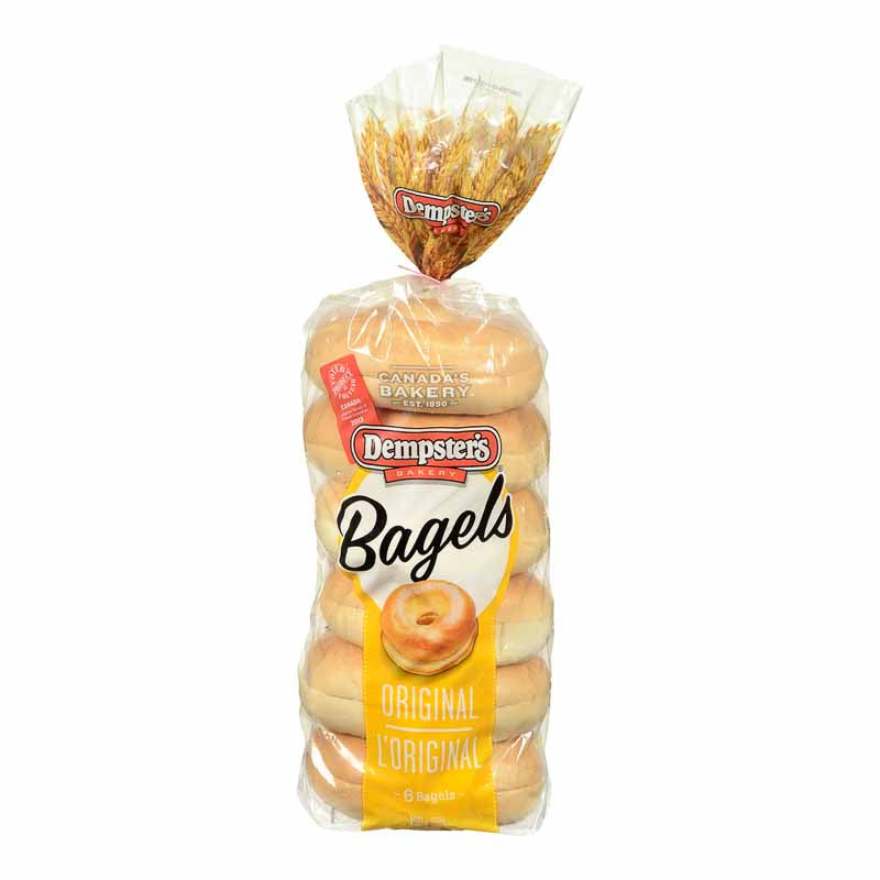 Dempster's Original Bagels - 450g/6s