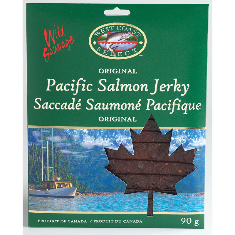 West Coast Select Pacific Salmon Jerky - Original - 90g