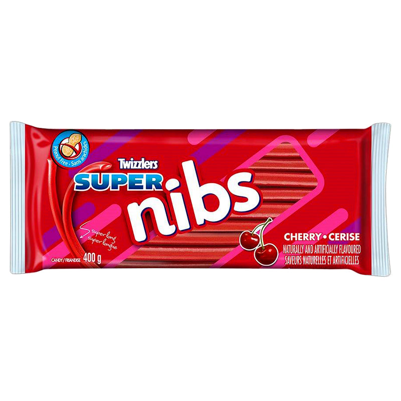 Twizzlers Super Nibs - Cherry - 400g