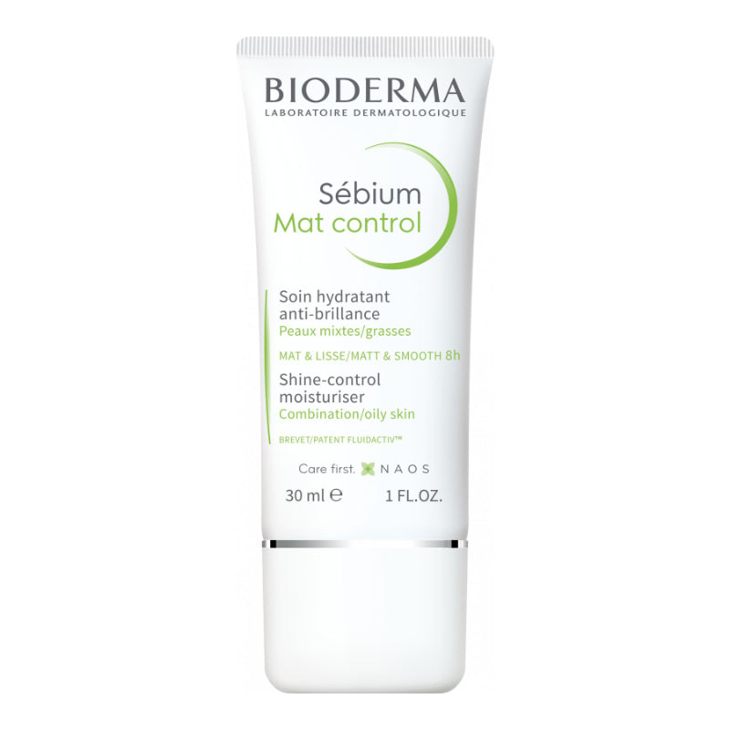 Bioderma Sebium Mat Control Shine-Control Moisturizer - 30ml