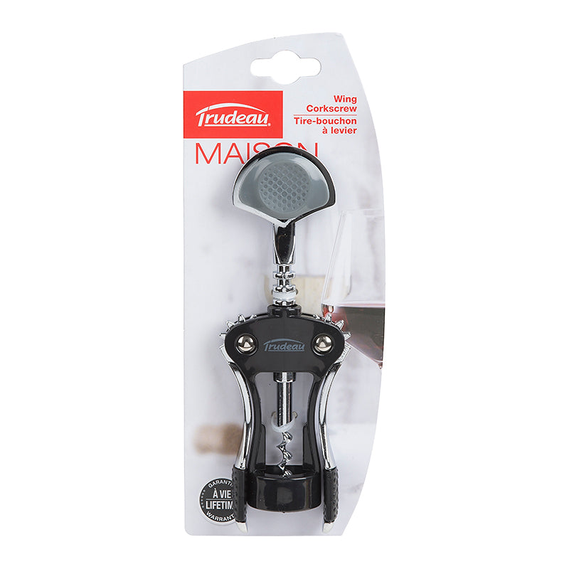 Trudeau Corkscrew - Black/Grey
