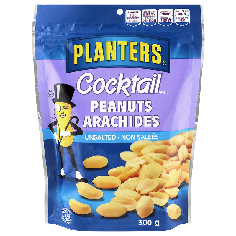 Planters Peanuts Cocktail - Unsalted - 300g