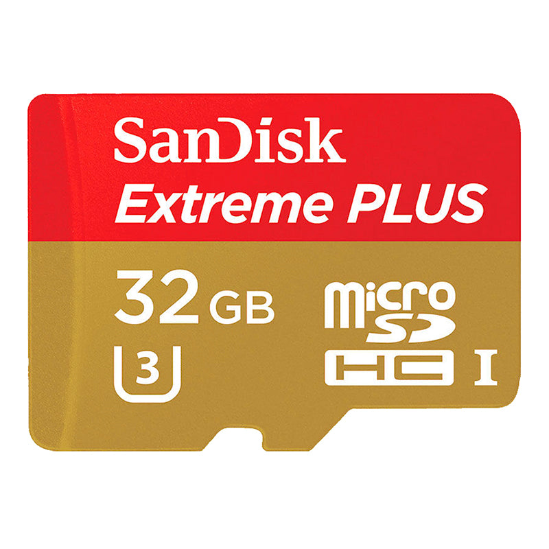 SanDisk Extreme Plus 32GB microSDHC Card - SDSQXWG-032G-CN6MA