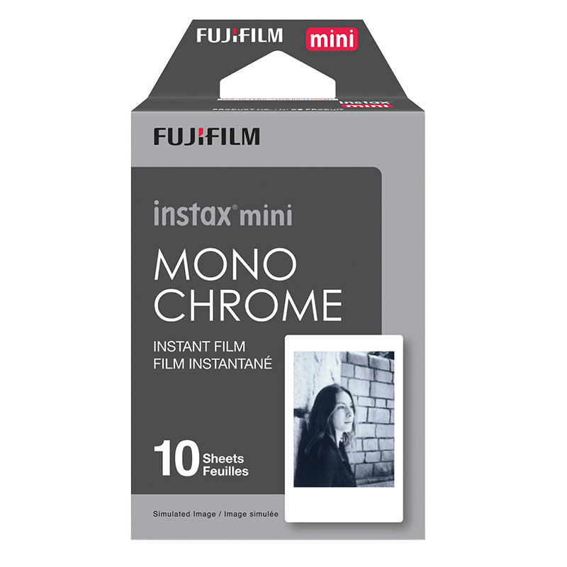 Fujifilm Instax Mini Monochrome Film - 10 Exposures - 600017030