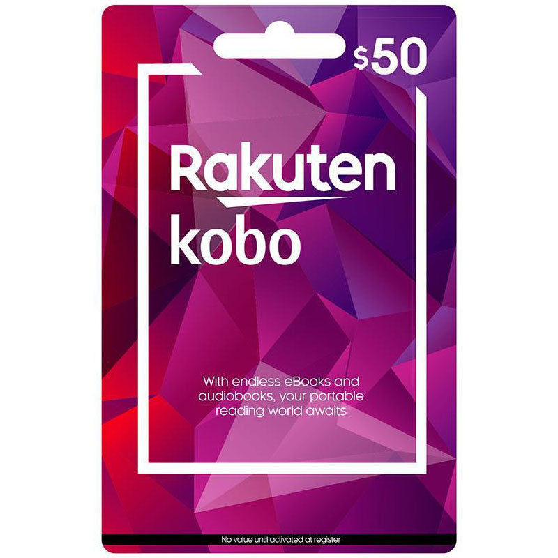 Kobo Book Card - $50